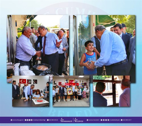 Diyarbakır Valisi Büyükşehir Belediye Başkan Vekili Sayın Ali İhsan Su ilçemize ziyaret gerçekleştirdi.